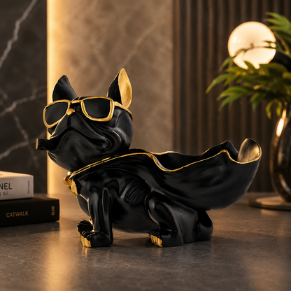 Cool Bulldog Decorative Organizer for Home Decor